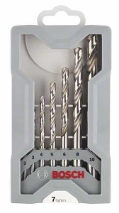 BOSCH 7-delni Mini X-Line set burgija za metal HSS-G/ 135° 2608589295/ 2; 3; 4; 5; 6; 8; 10 mm