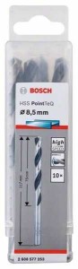 BOSCH HSS spiralna burgija PointTeQ 8/5 mm 2608577253