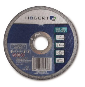 HOGERT Rezni disk za metal/inox 115 mm ultra tanak 1.0 mm