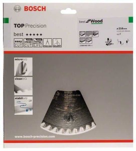 BOSCH List kružne testere Top Precision Best za drvo 216 x 30 x 2/3 mm/ 48 2608642101