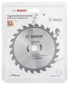 BOSCH List kružne testere za drvo Ø160x2/2x20/24z Eco 2608644373