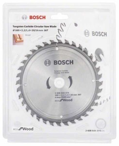 BOSCH List kružne testere Eco for wood 2608644374