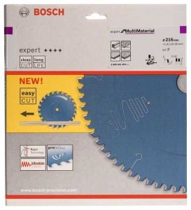 BOSCH List kružne testere Expert for Multi Material 216 x 30 x 2/4 mm/ 64 2608642493/ 216 x 30 x 2/4 mm/ 64