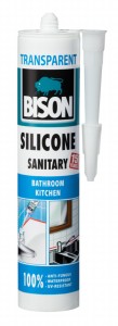 BISON Silicone Sanitary Trans 280 ml 144009