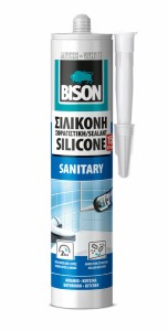 BISON Silicone Sanitary White 280 ml 143965
