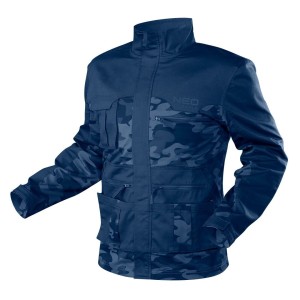 NEO TOOLS Bluza Camo Navy