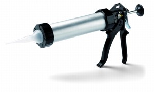 SCHULLER Pištolj za silikon/tio-kit profi - 320 ml alu. - cevasti