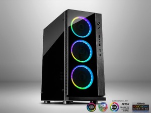 OSTALO Kućište INTER-TECH W-III Midi/ATX/RGB/ITX/bez napajanja/crna