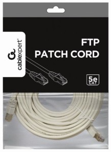 GEMBIRD PP22-20M Mrezni kabl FTP Cat5e Patch cord/ 20m grey
