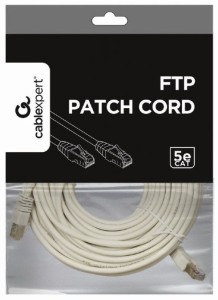 GEMBIRD PP22-15M Mrezni kabl FTP Cat5e Patch cord/ 15m grey