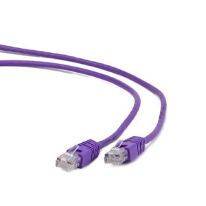 GEMBIRD PP12-0.25M/V Mrezni kabl/ CAT5e UTP Patch cord 0.25m violet