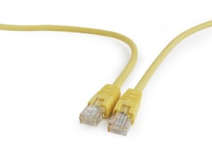 GEMBIRD PP12-5M/Y Mrezni kabl/ CAT5e UTP Patch cord 5m yellow