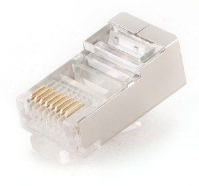 GEMBIRD PLUG6SP/50 Shielded modular CAT6/ 50 u pakovanju RJ45 / CENA PO PAKOVANJU