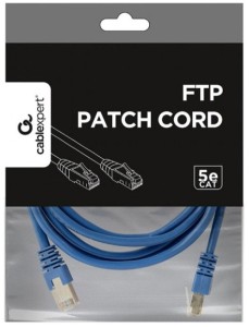 GEMBIRD PP22-2M/B Mrezni kabl FTP Cat5e Patch cord/ 2m blue