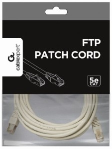 GEMBIRD PP22-5M Mrezni kabl FTP Cat5e Patch cord/ 5m grey