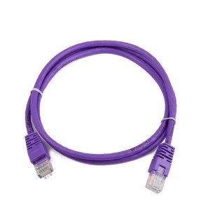GEMBIRD PP12-1M/V Mrezni kabl/ CAT5e UTP Patch cord 1m purple