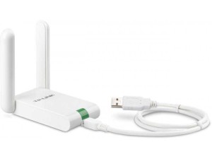 TP LINK Wi-Fi USB Adapter 300Mbps High Gain/ USB kabl/ WPS dugme/ 2xeksterna antena - TL-WN822N