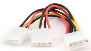 GEMBIRD CC-PSU-1 Internal power MOLEX 4-pin splitter kabl 15cm