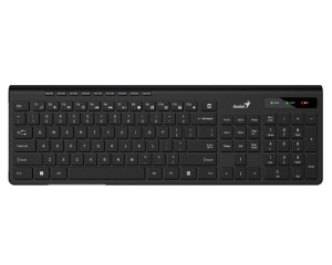 GENIUS SlimStar 7230 USB US crna tastatura