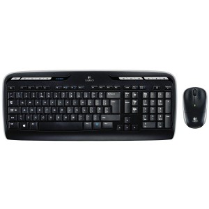 LOGITECH MK330 Wireless Combo - BLACK - US