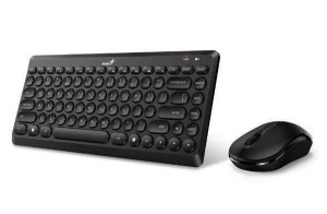 GENIUS Tastatura + Miš Set LuxMate Q8000/ Wireless/US/BLK