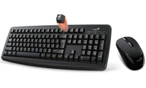 GENIUS Bežična tastatura i miš Smart KM-8100 USB US/ crni