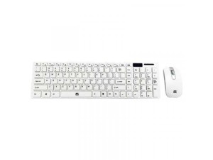 JETION Bežična tastatura i miš US (Bela) JT-DKB085