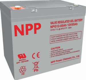 NPP NPG12V-55Ah/ GEL BATTERY/ C20=55AH