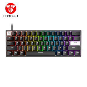 FANTECH Gejmerska mehanička tastatura MK857 MAXFIT61 FROST CRNA (PLAVI SWITCH)