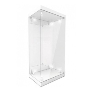 LEGEND STUDIO Master Light House Acrylic Display Case with Lighting for 1/4 Action Figures (white)