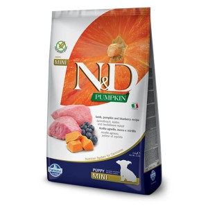 N&D Pumpkin Puppy Lamb&Blue. Medium/Maxi 2/5kg