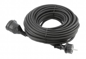 HOGERT Produžni kabel gumirani 3 x 1.5 mm2 20m