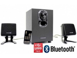 MICROLAB Bluetooth zvučnici M-108BT/ drvo