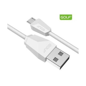 GOLF USB kabl Micro GC-27M/ bela/ 2m