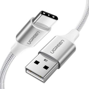 UGREEN USB-A 2.0 na USB tip C kabl Alu.0.25m/ Beli