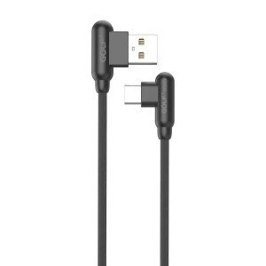 GOLF USB kabl Type C/ ugaoni/ GC-45T/ 1m/ crna