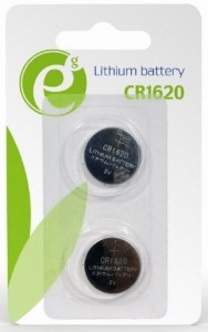 GEMBIRD Baterije ENERGENIE CR1620 Lithium 3V/ 2 kom (cena po komadu)
