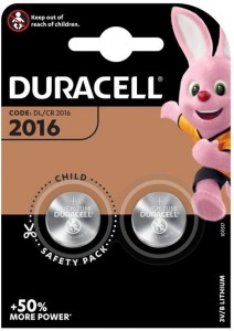 DURACELL Baterija LM CR2016 Lithium 3V/ 2 kom (cena po komadu)