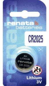 RENATA Baterija CR 2025 3V Litijum/ 1kom