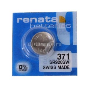 RENATA Baterija 371 1/55V Srebro oksid/ 1kom