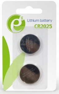 GEMBIRD Baterije ENERGENIE CR2025/ 3V/ Lithium/ 2 kom (cena po komadu)
