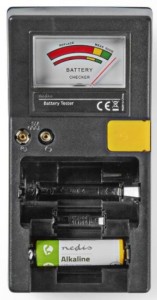 NEDIS Tester za baterije AA/ AAA/ C/ D/ 9V i dugmastih/ BATE110