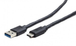 GEMBIRD Adapter kabl/ USB 3.0 na USB Type-C/ CCP-USB3-AMCM-6/ 1.8 m/ crna