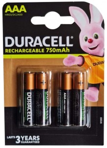 DURACELL Baterija punjiva 750mAh AAA/ R3 MN2400/ 4 kom (cena po komadu)