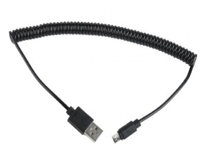 GEMBIRD Adapter kabl/ USB NA Micro USB/ spiralni/CC-mUSB2C-AMBM-6 USB/ 1.8m