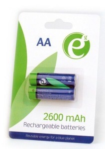 GEMBIRD Baterija punjiva/ 2600mAh AA/ EG-BA-AA26-01 ENERGENIE/ 2 kom (cena po komadu)