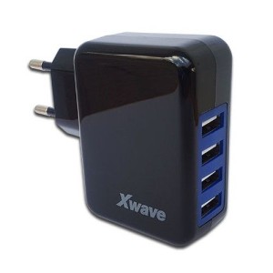 XWAVE Punjač/ USB x 4 (4A / 3.1A / 2.1A / 1A )/H44