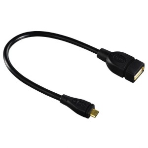HAMA USB kabl/ micro-B muški na USB-A ženski/ 15cm