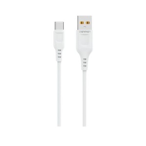 DENMEN Kabl D01T Type C USB data 2/4A 1m/ bela