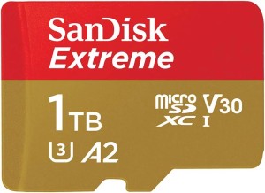 SanDisk MEMORIJSKA KARTICA SDXC 1TB Extreme micro 190MB/s UHS-I Class 10 U3 V30+Adap. 67810